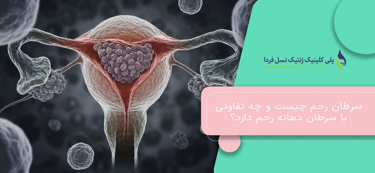 تفاوت سرطان بدنه رحم و سرطان دهانه رحم