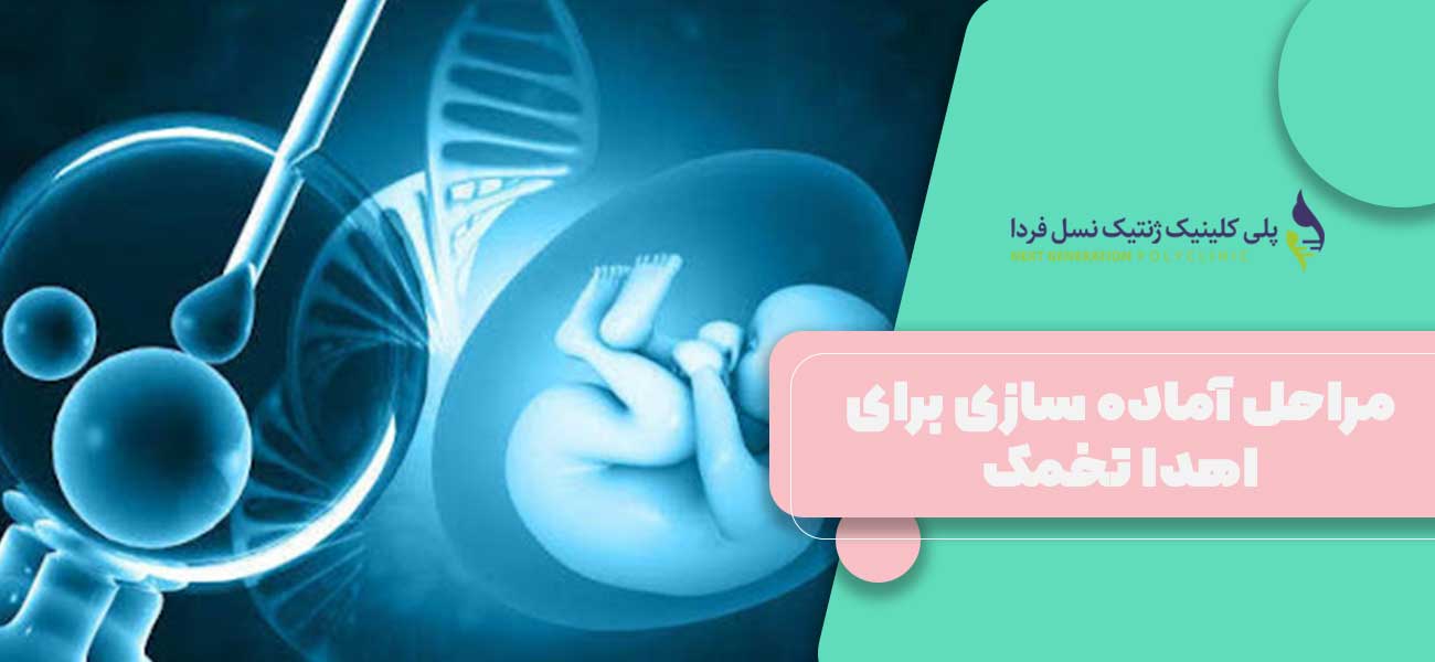 مراحل آماده سازی برای اهدا تخمک