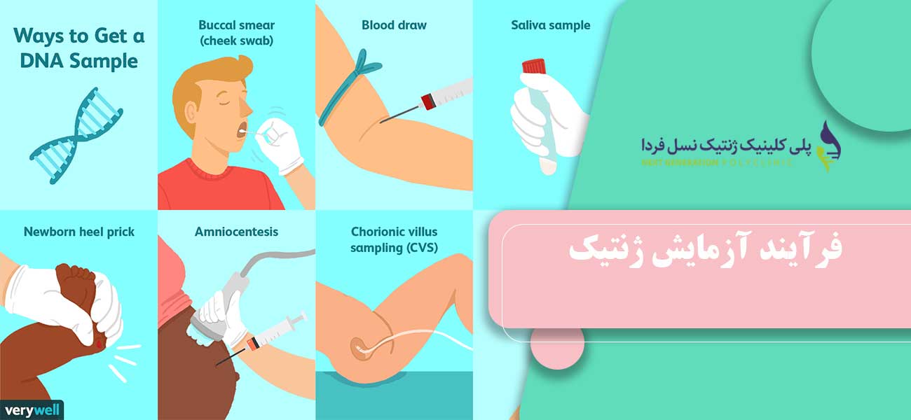 فرآیند آزمایش ژنتیک